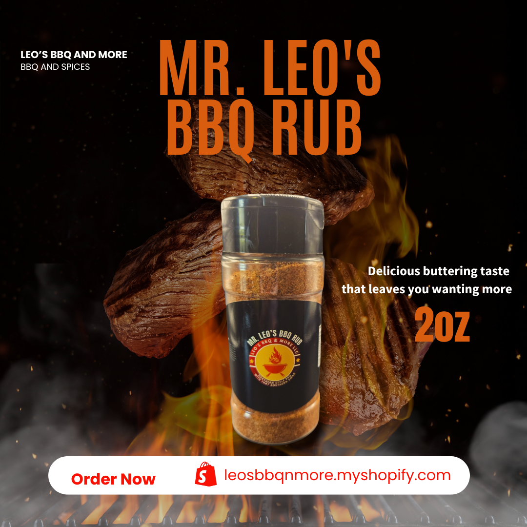 Mr. Leo's BBQ Rub - 2oz